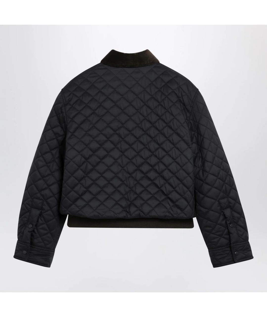 LOEWE Темно-синяя полиэстеровая куртка, фото 2