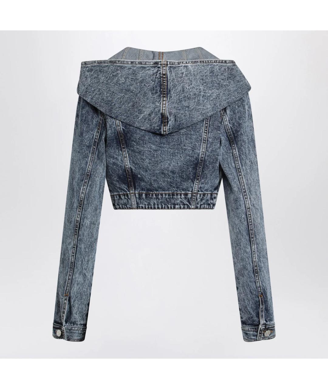 ALAIA Синяя хлопковая куртка, фото 2