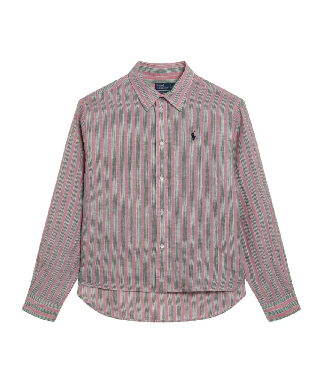 POLO RALPH LAUREN Мульти льняная рубашка, фото 1