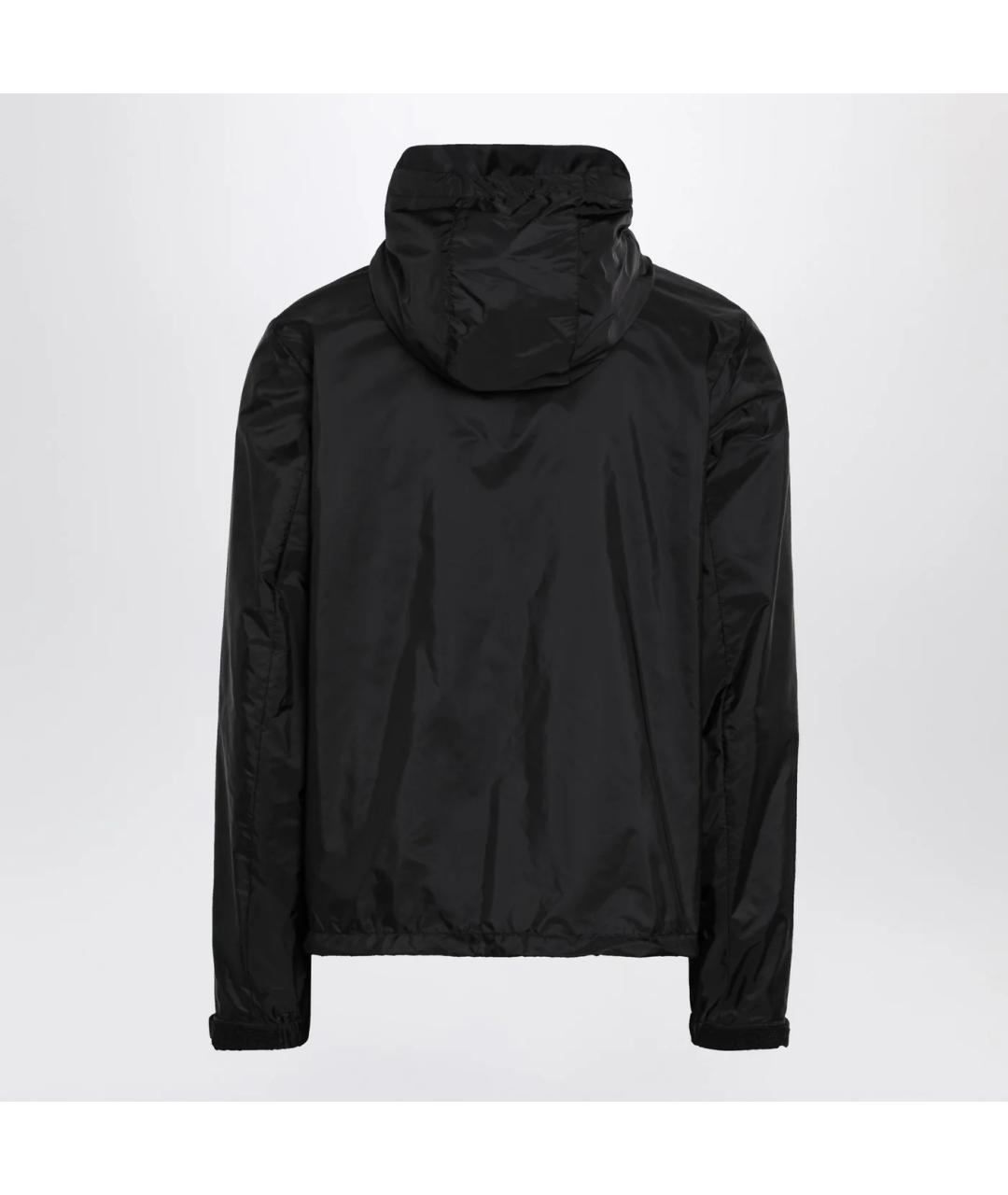 PRADA Черная полиамидовая куртка, фото 2