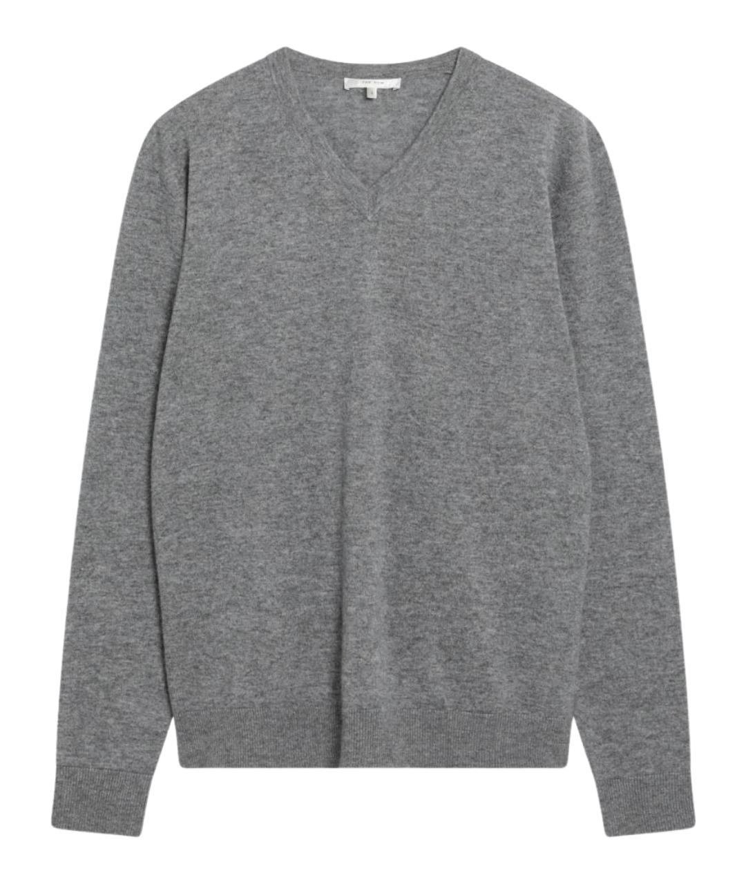 THE ROW Серый кашемировый джемпер / свитер, фото 1