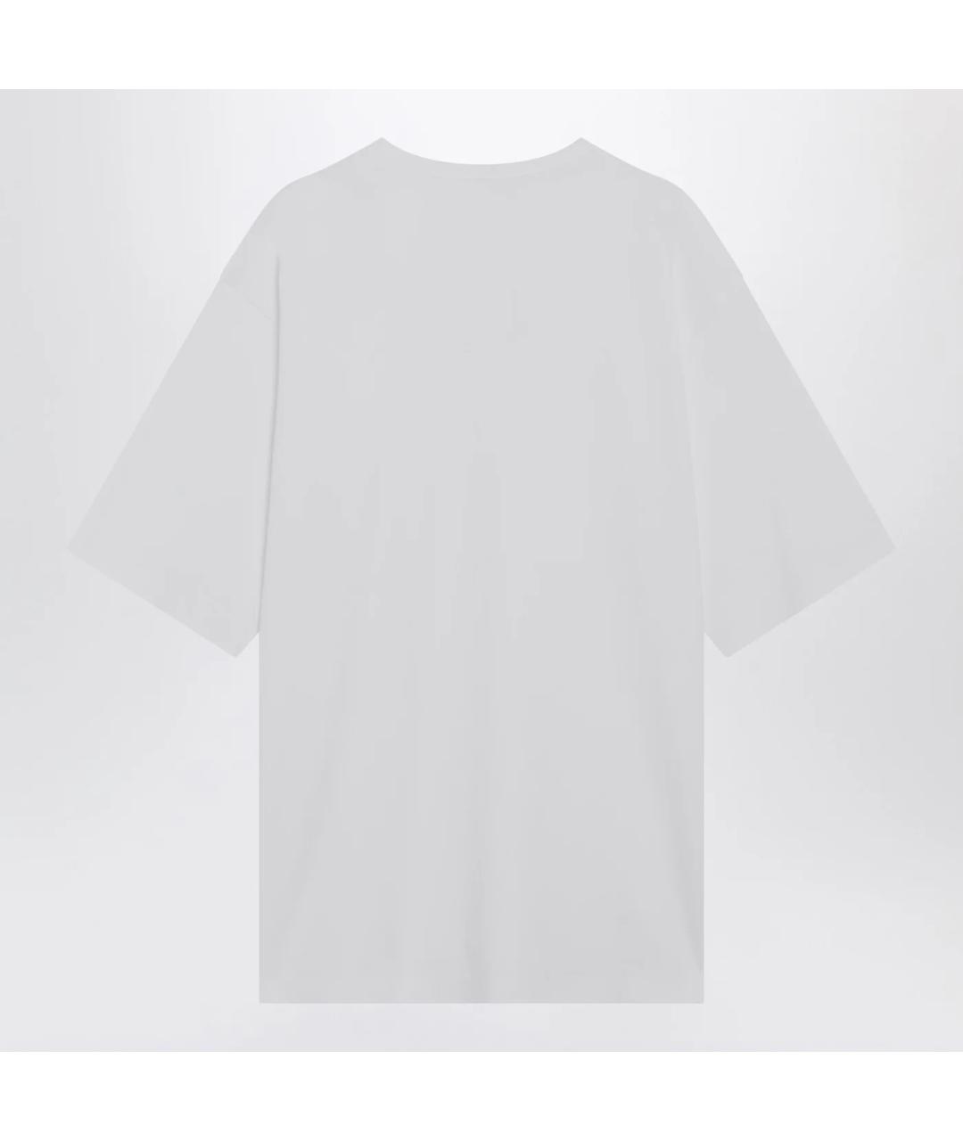 PRADA Белая хлопковая футболка, фото 2