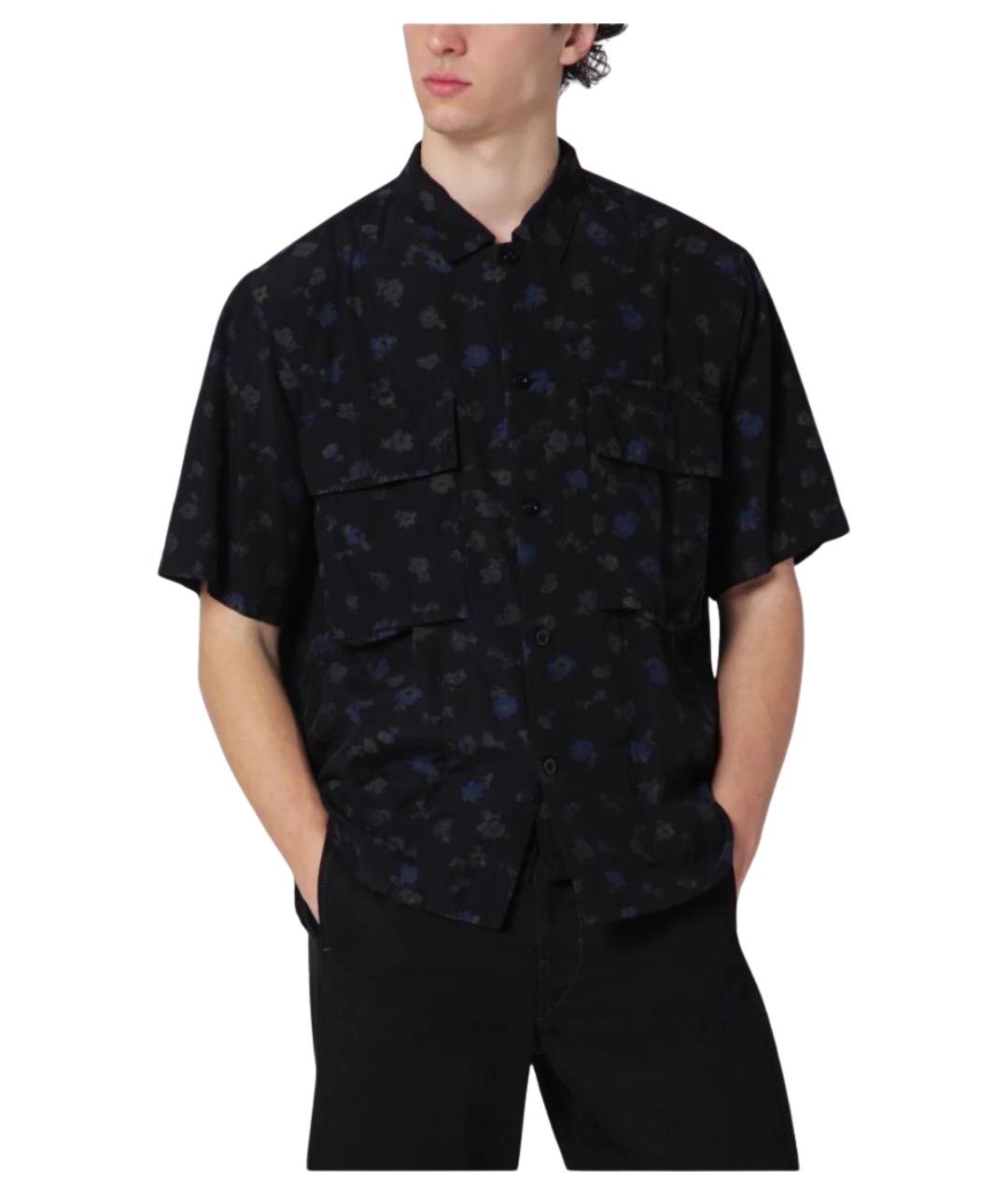 SACAI Черная хлопковая кэжуал рубашка, фото 1