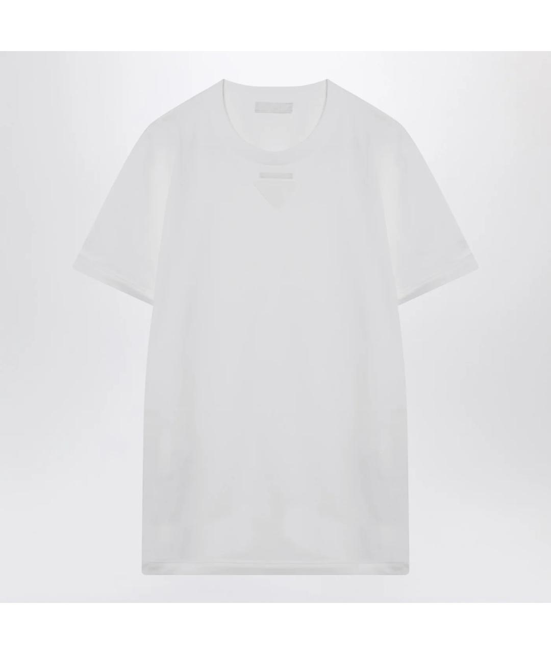 PRADA Белая хлопковая кэжуал рубашка, фото 3