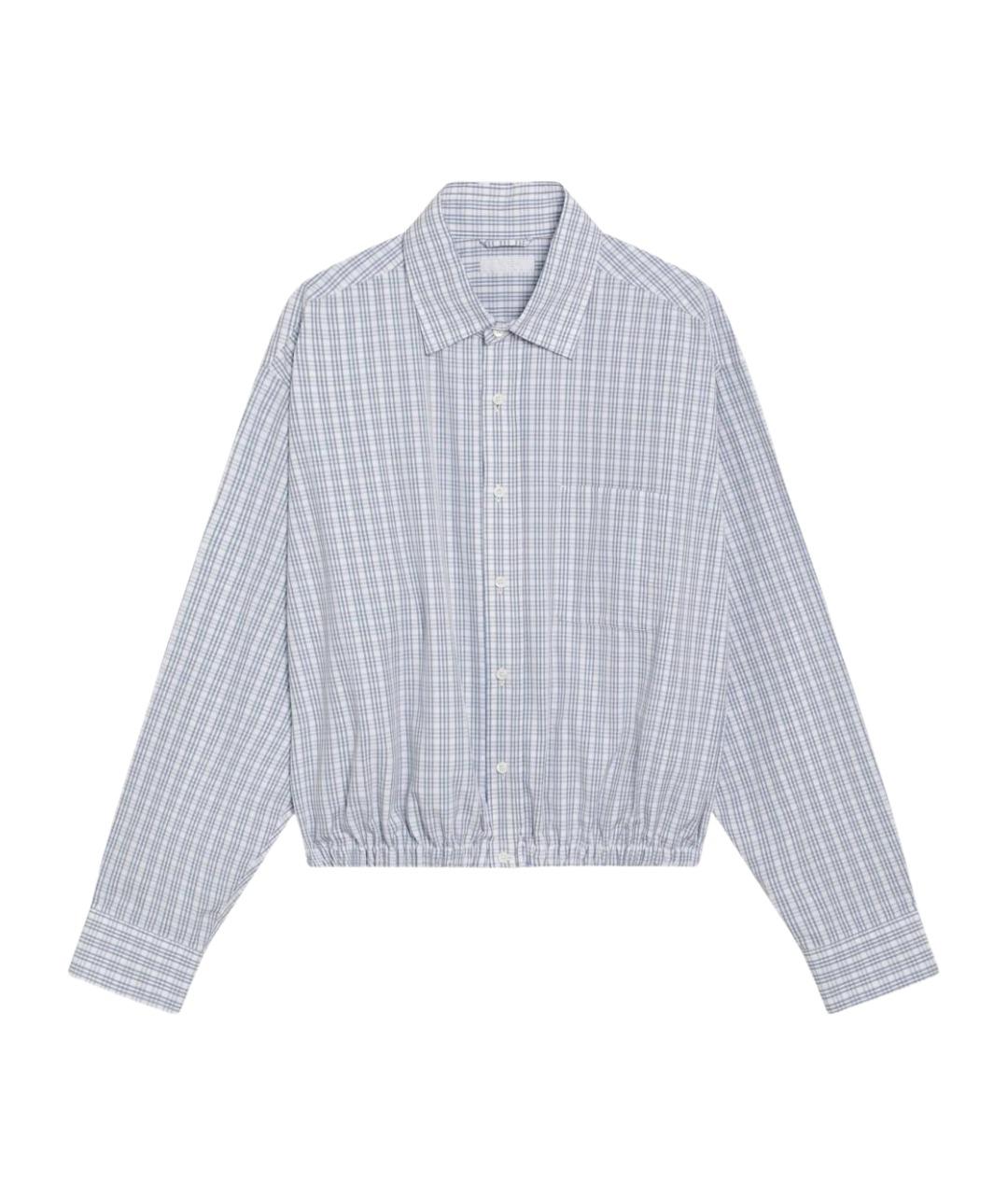 PRADA Голубая хлопковая рубашка, фото 1