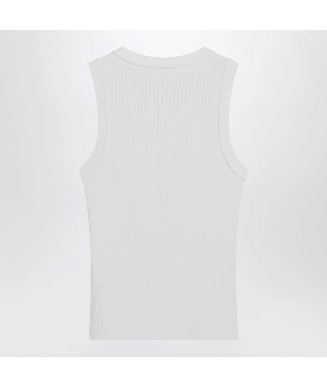 LOEWE Белая вискозная майка, фото 2