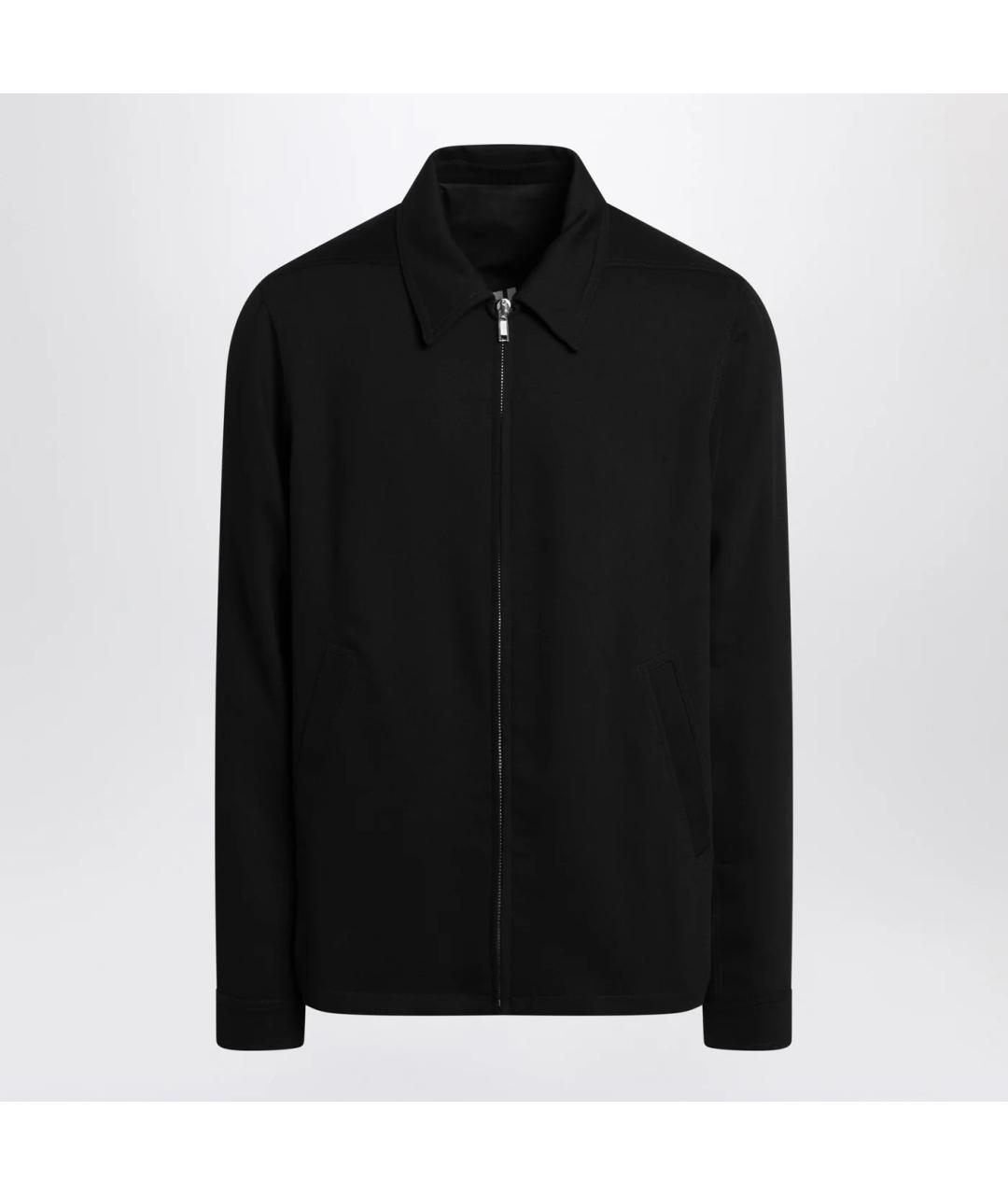 RICK OWENS Черная шерстяная куртка, фото 3