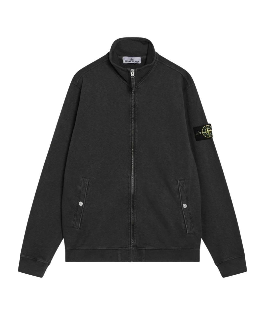STONE ISLAND Серая хлопковая куртка, фото 1
