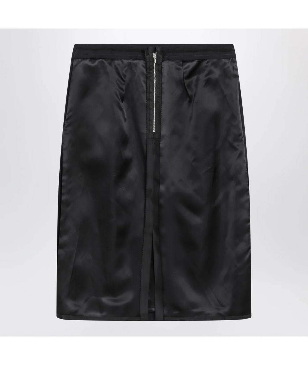 MAISON MARGIELA Темно-синяя юбка миди, фото 2