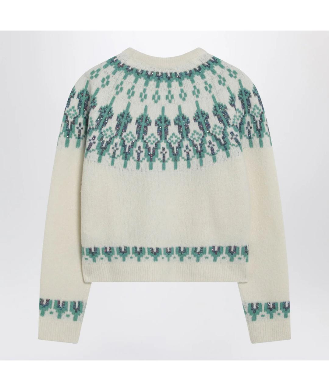 LOEWE Белый шерстяной джемпер / свитер, фото 2