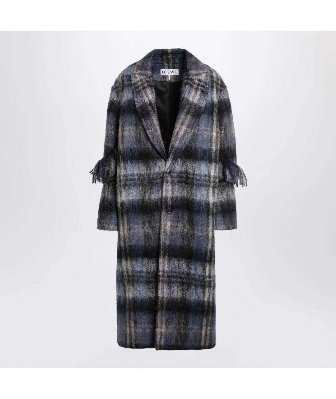 LOEWE Мульти шерстяное пальто, фото 3