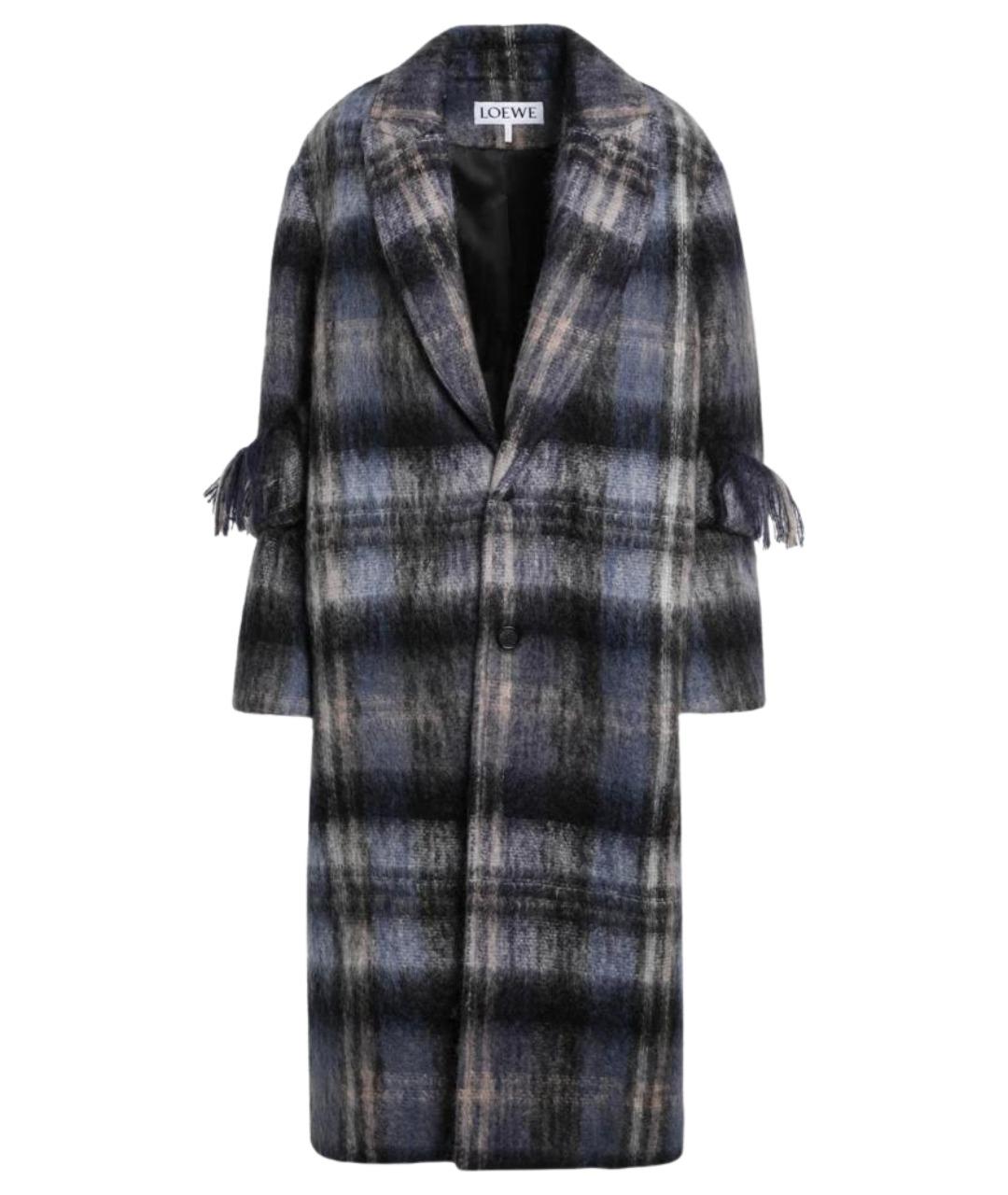 LOEWE Мульти шерстяное пальто, фото 1