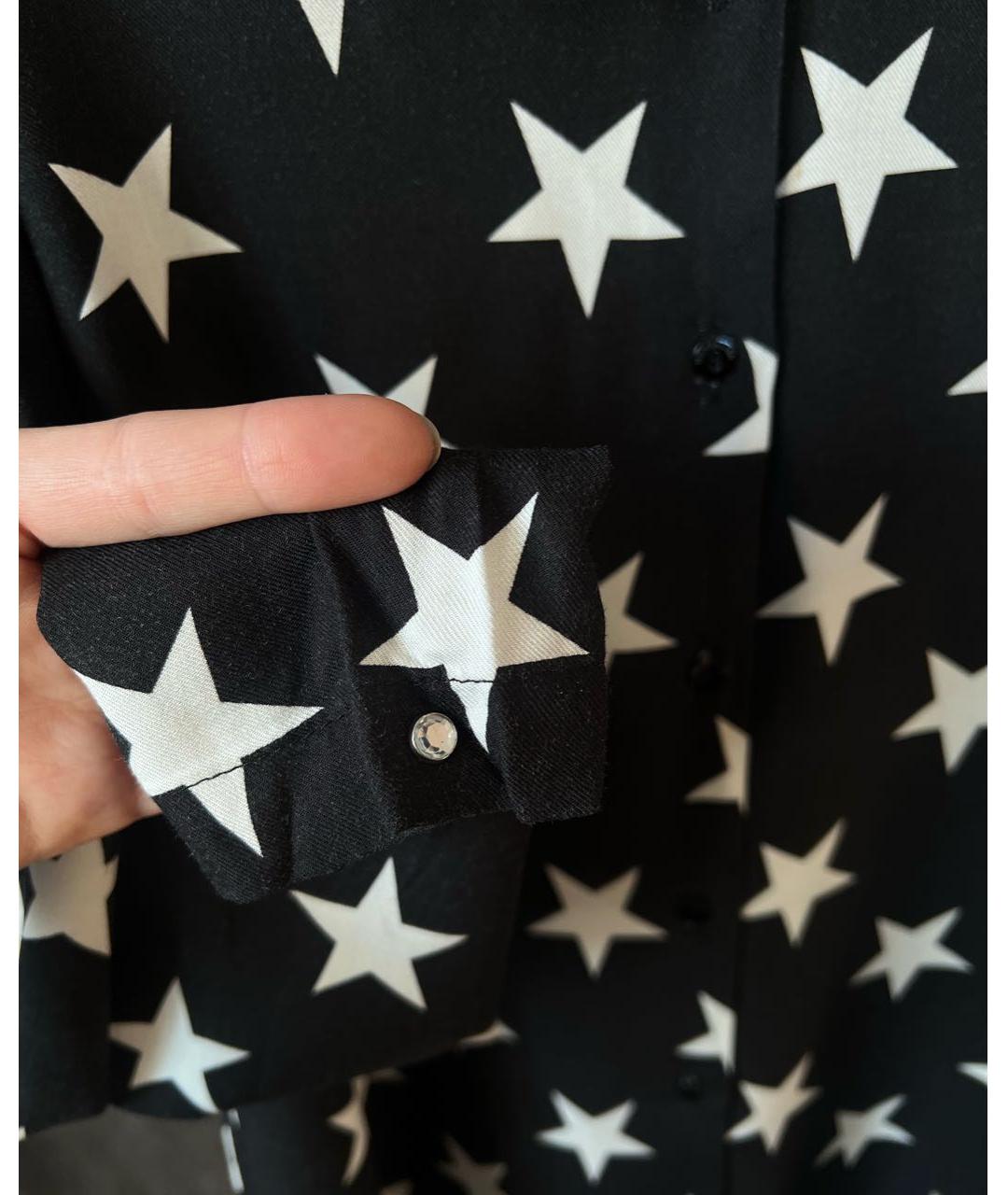 MONNALISA Черная вискозная рубашка/блузка, фото 4