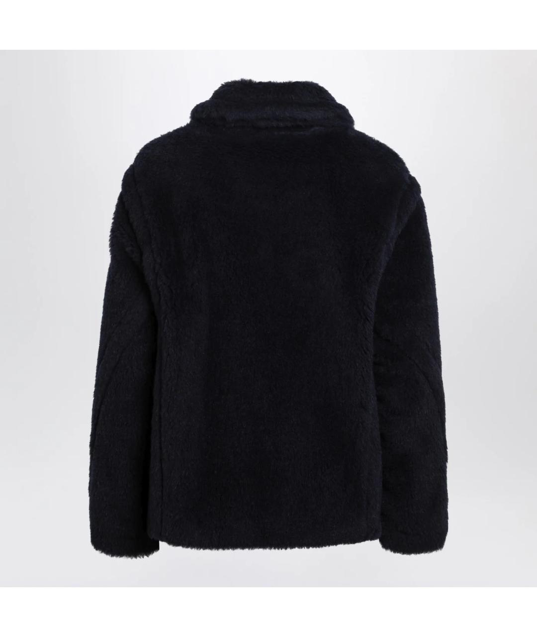 MAX MARA Темно-синее пальто, фото 2