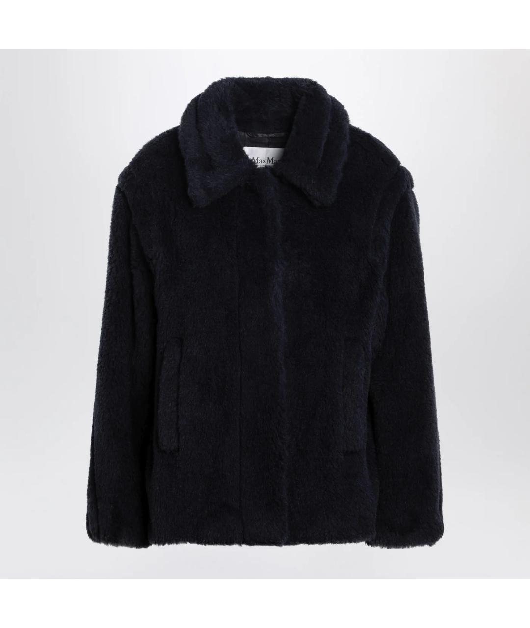 MAX MARA Темно-синее пальто, фото 3