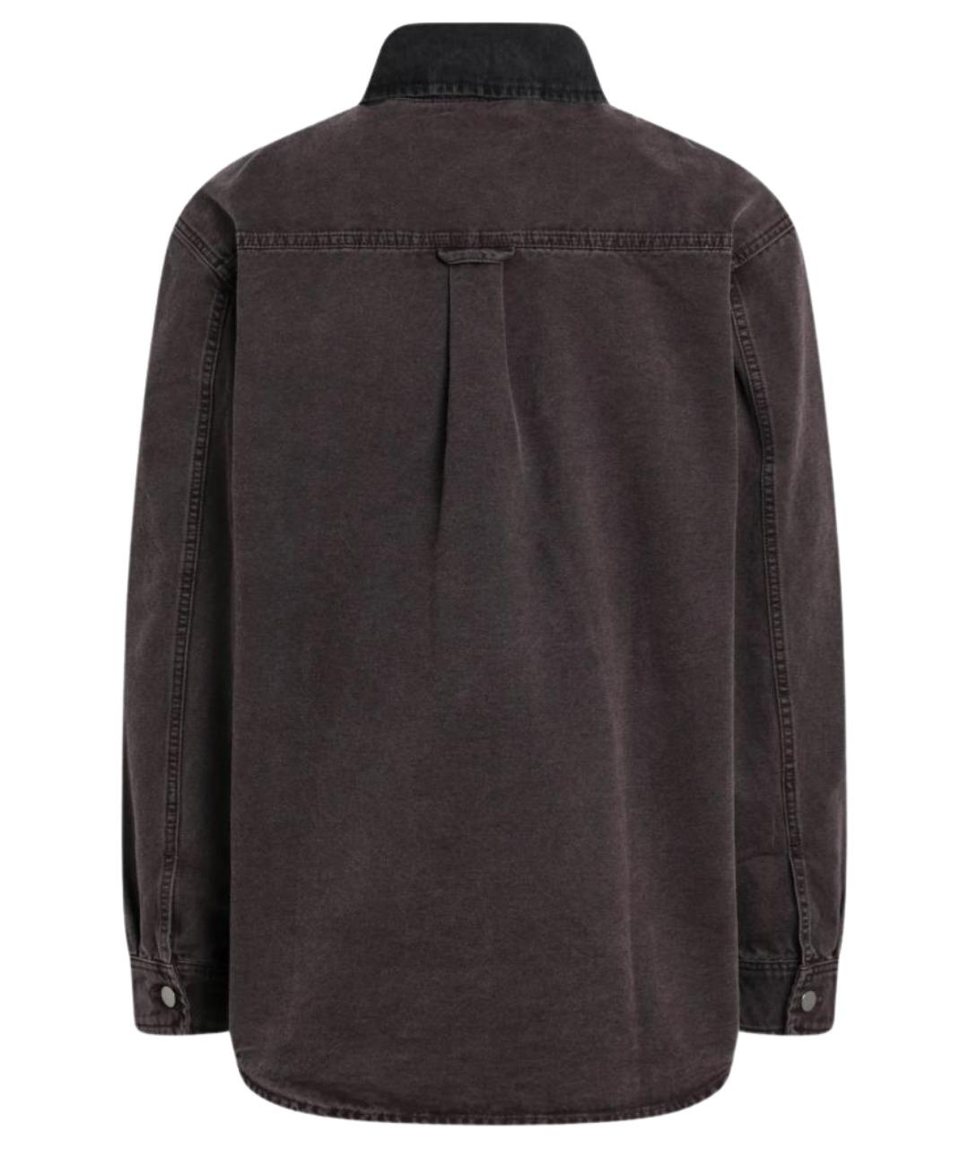 CARHARTT WIP Коричневая хлопковая куртка, фото 2