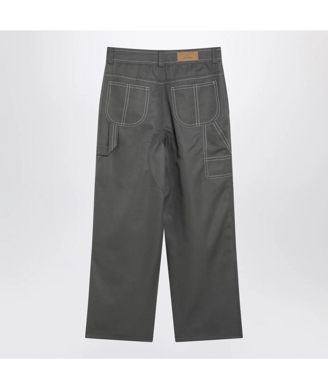 Ami Paris Черные шерстяные повседневные брюки, фото 2