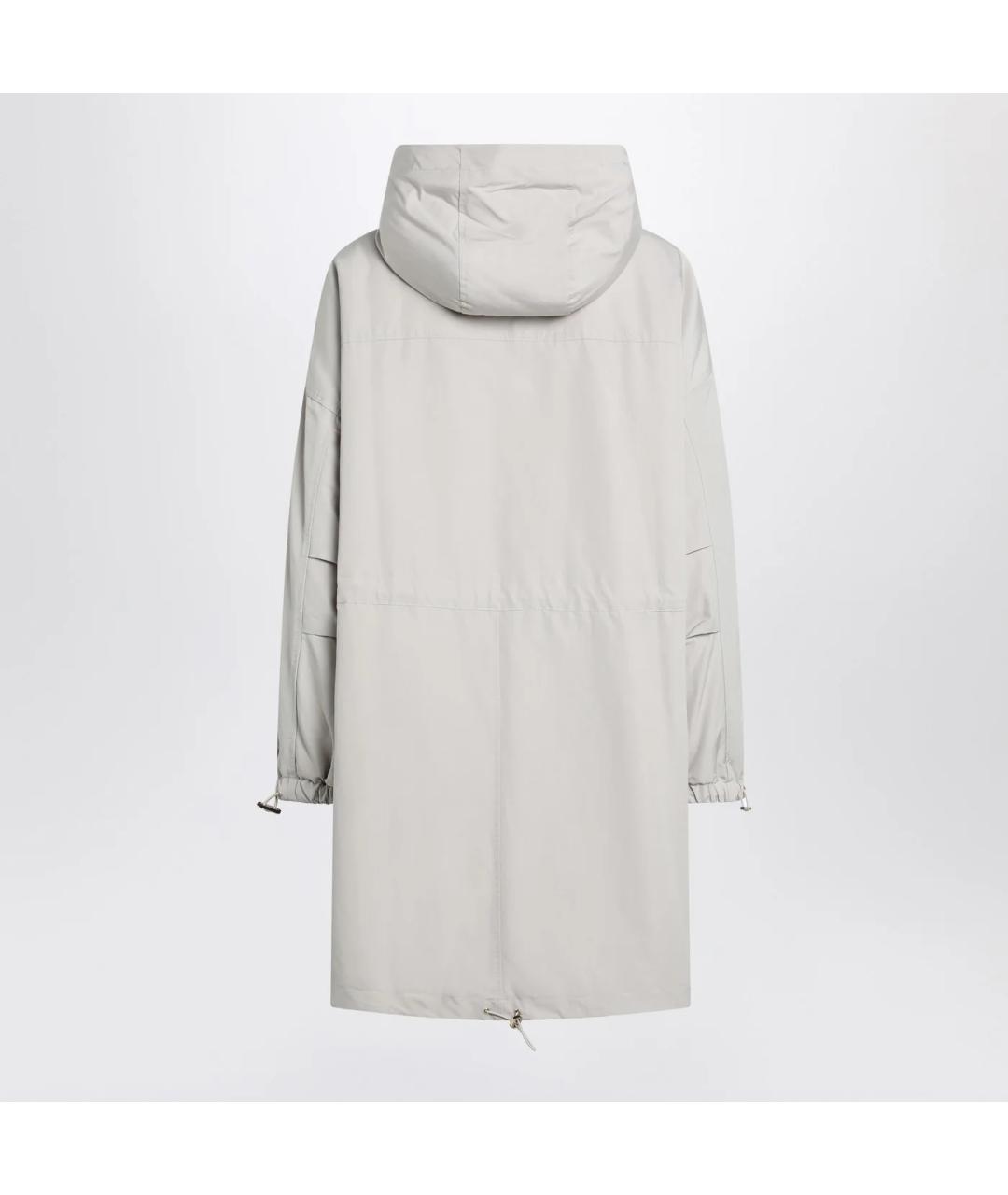 MAX MARA STUDIO Бежевая хлопковая парка, фото 2