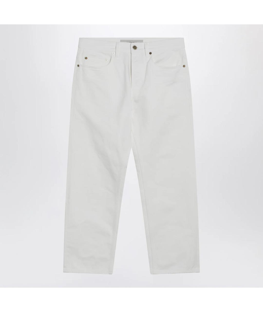 GOLDEN GOOSE DELUXE BRAND Белые деним повседневные брюки, фото 3