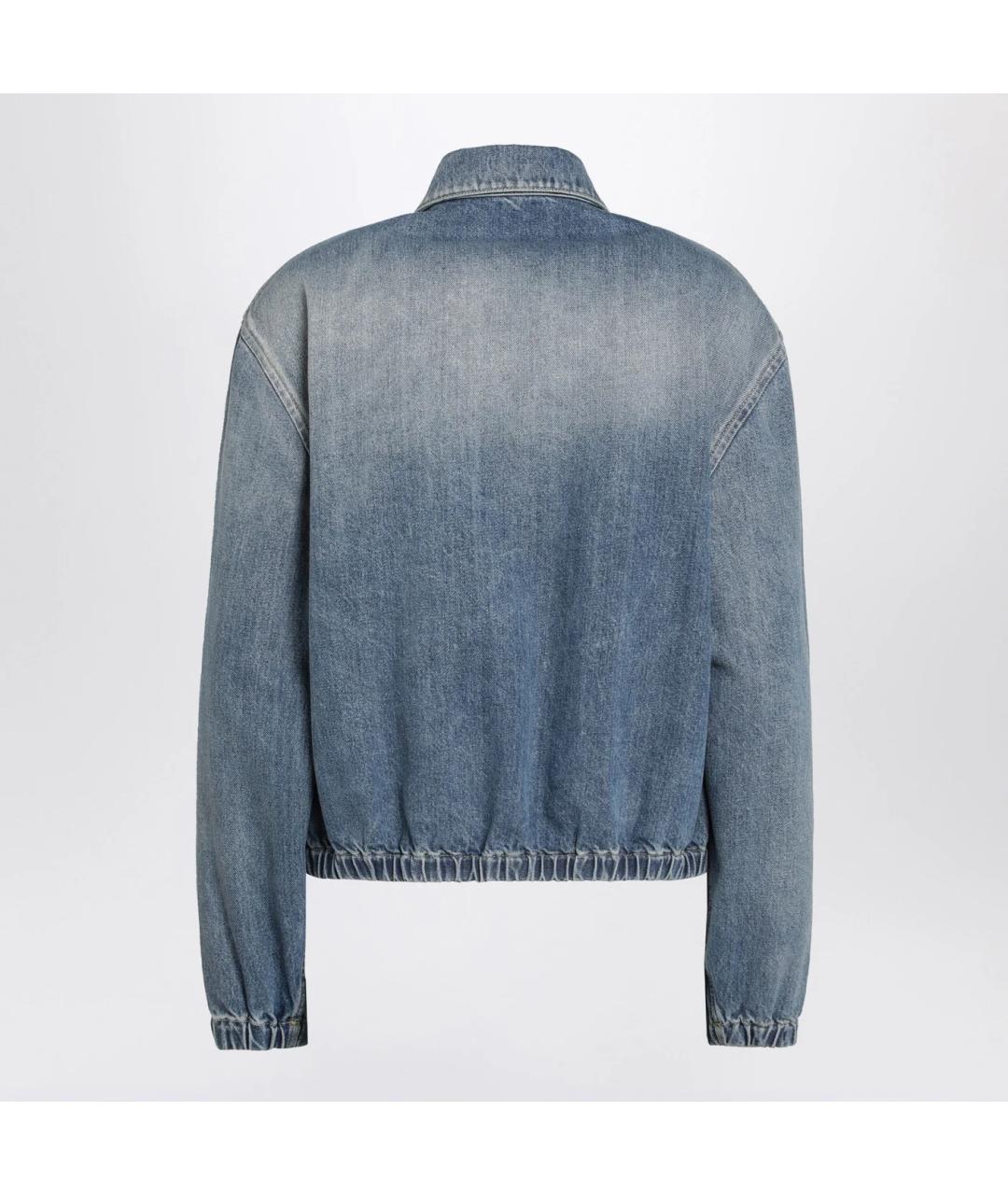 PRADA Голубая деним куртка, фото 2