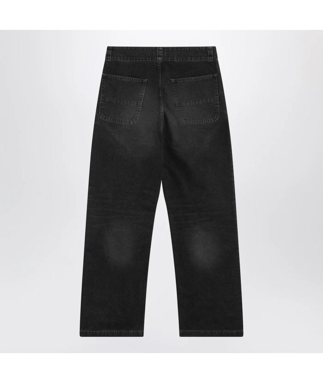 FEAR OF GOD Черные хлопковые прямые джинсы, фото 2