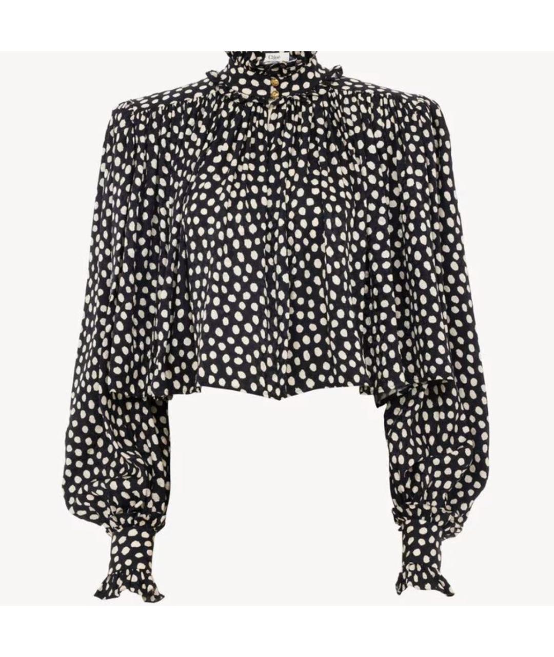CHLOE Черная блузы, фото 5