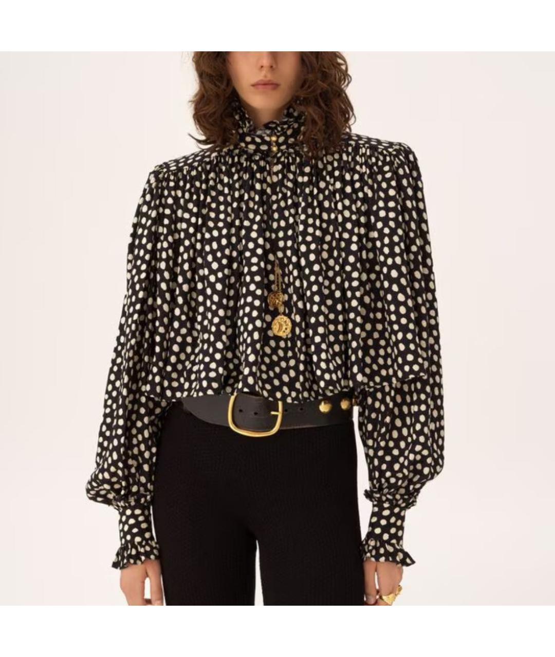 CHLOE Черная блузы, фото 3