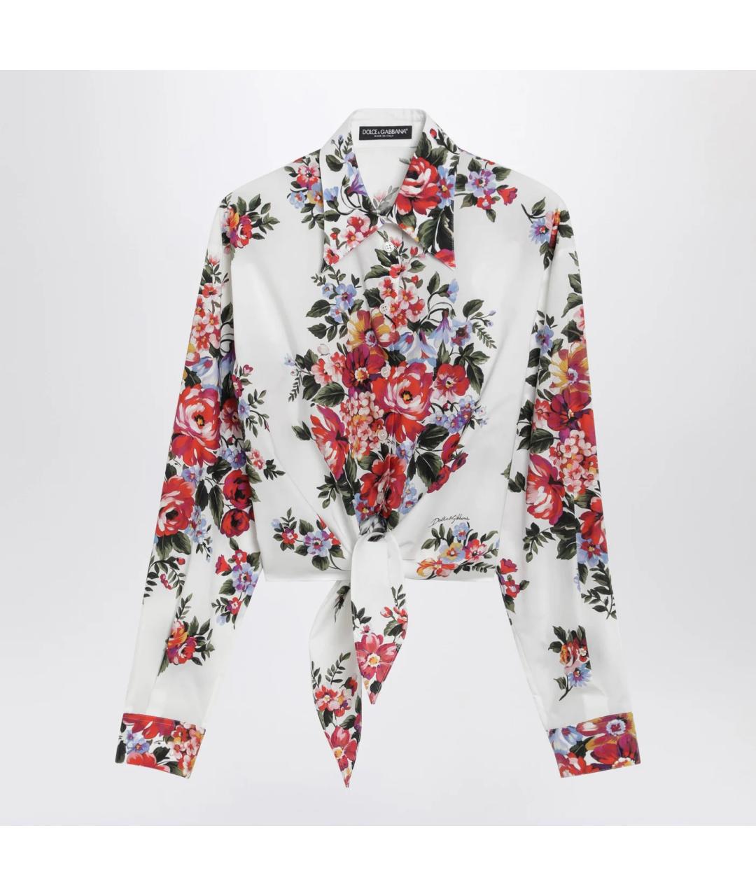 DOLCE&GABBANA Мульти хлопковая рубашка, фото 3