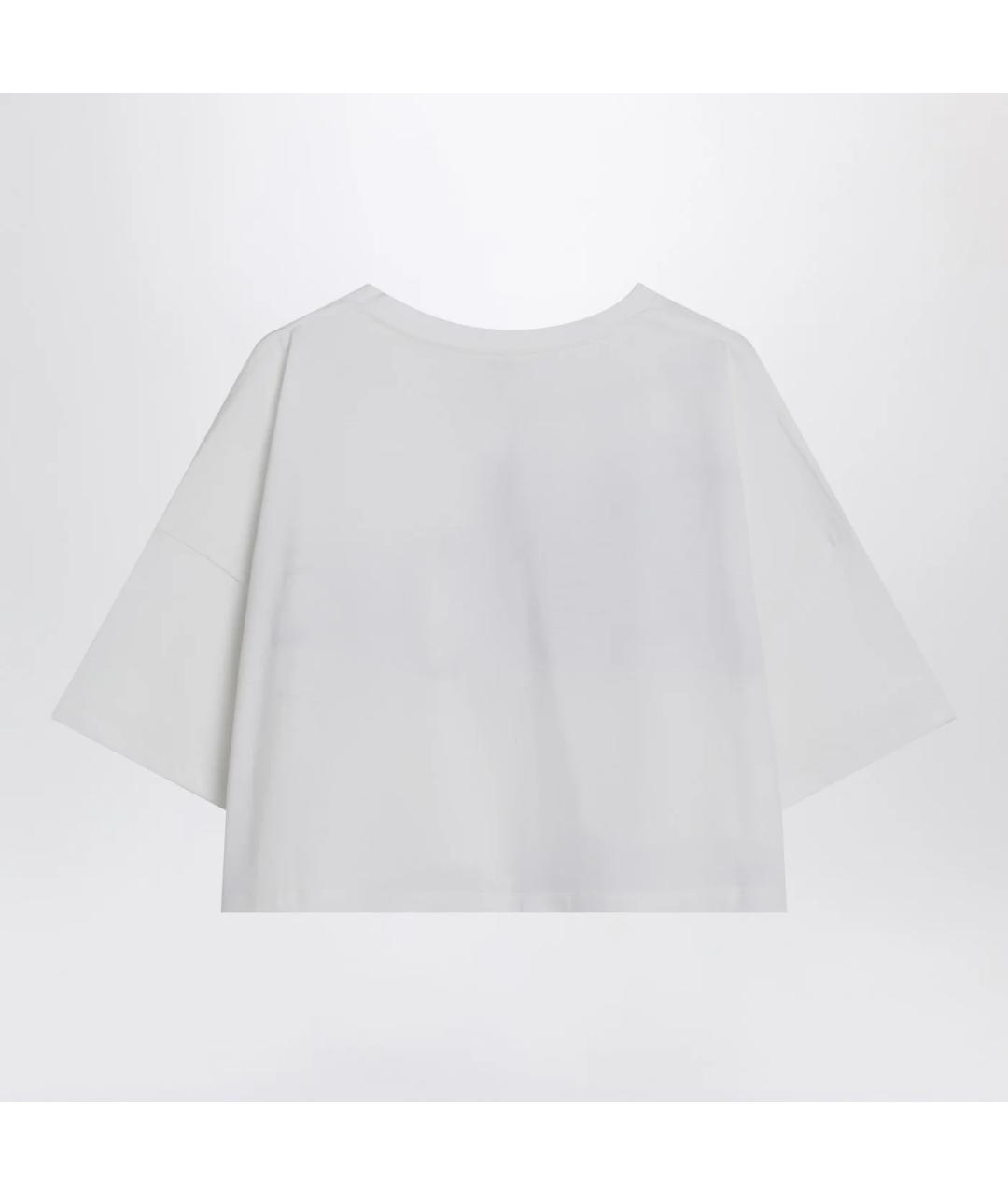 CHLOE Белая хлопковая футболка, фото 2