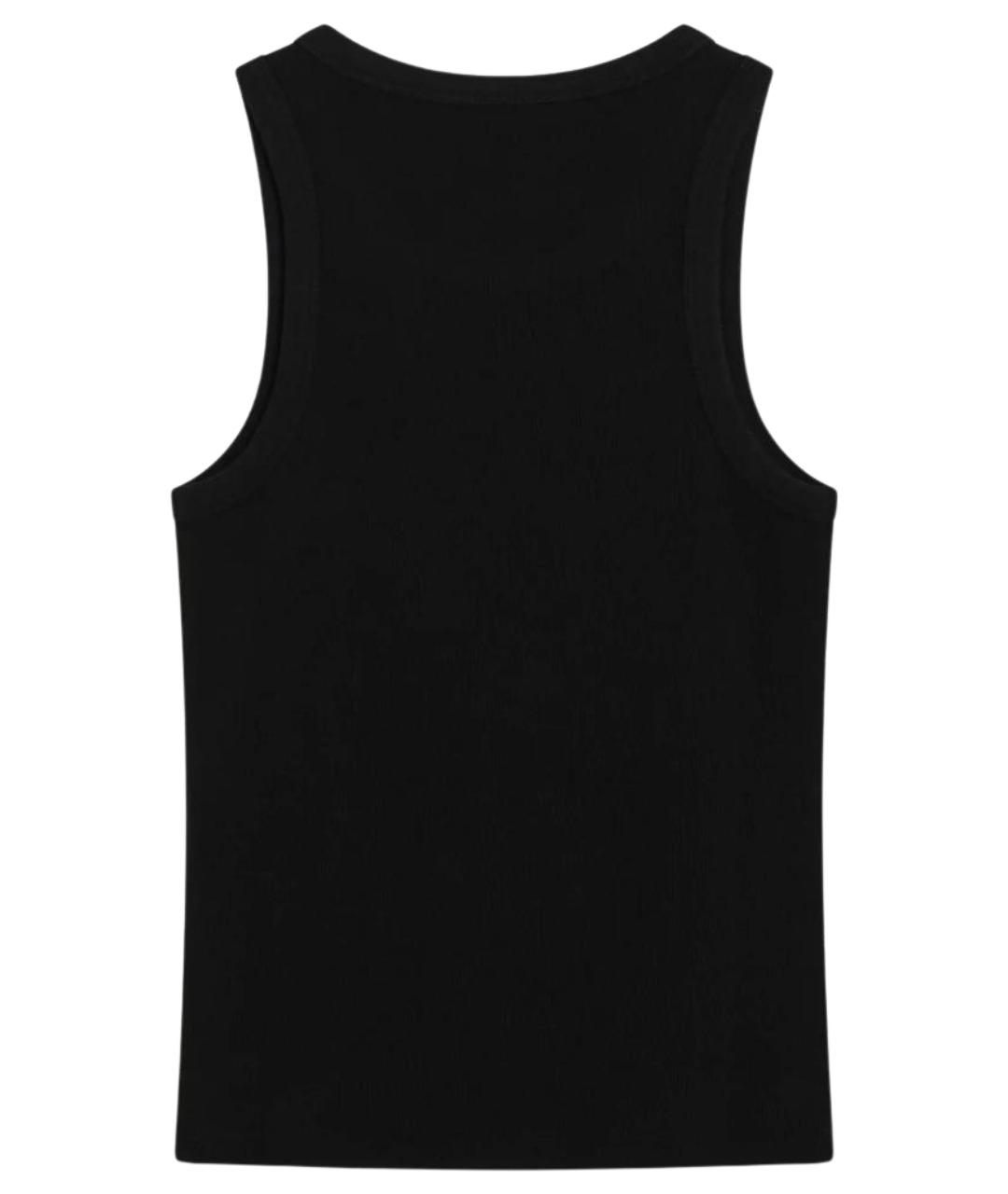 GIVENCHY Черная хлопковая майка, фото 2