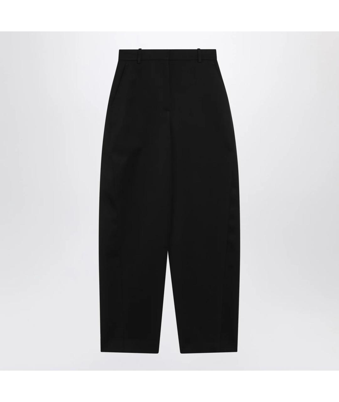 GIVENCHY Черные шерстяные брюки широкие, фото 3