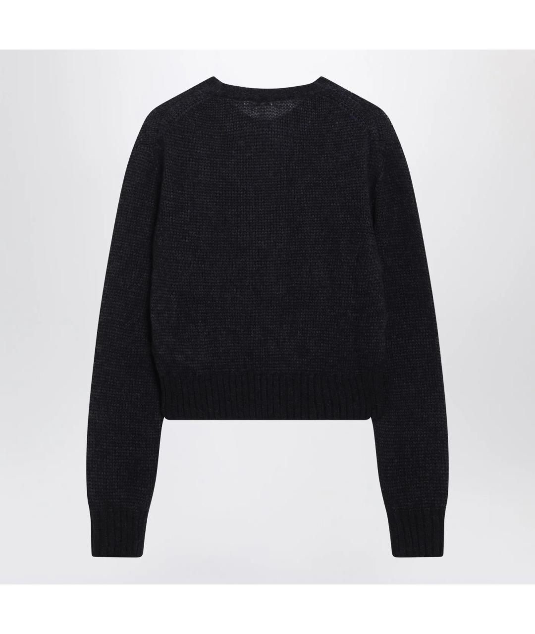 CHLOE Темно-синий шерстяной джемпер / свитер, фото 2