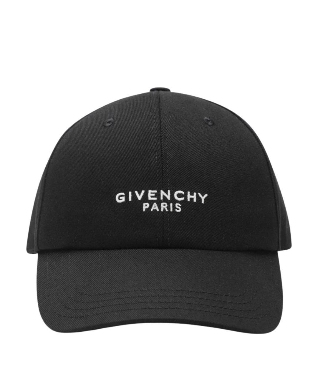 GIVENCHY Черная хлопковая кепка/бейсболка, фото 1