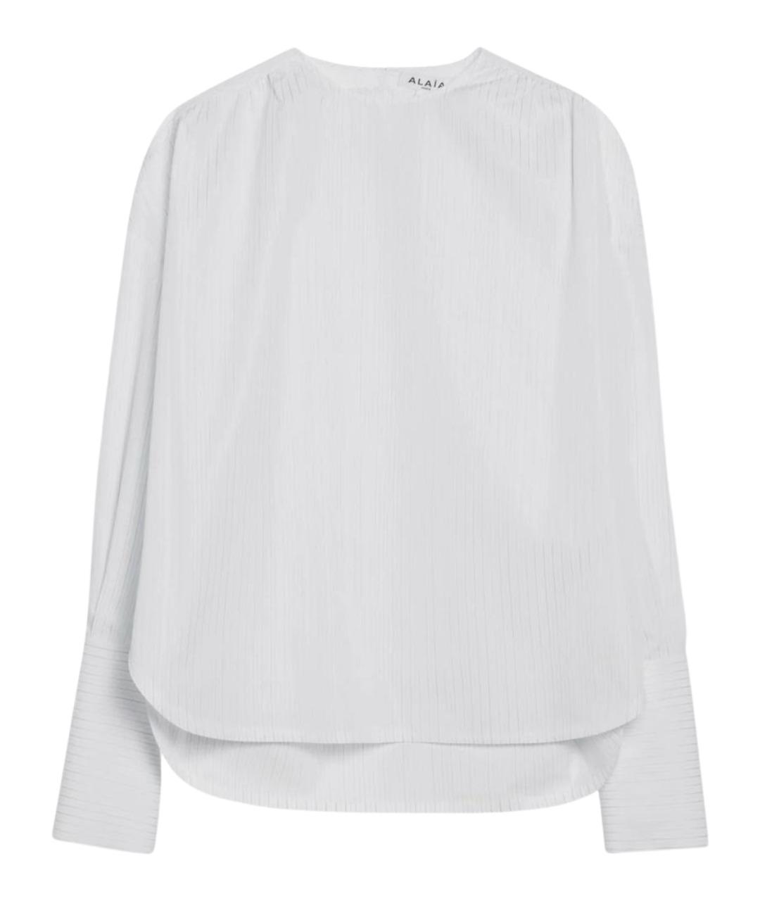 ALAIA Белая хлопковая блузы, фото 1
