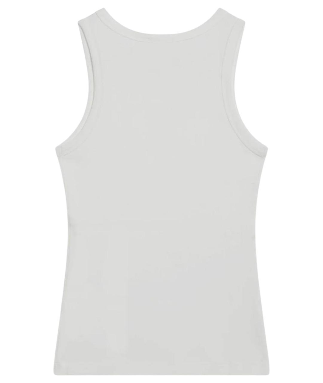 DIESEL Белая хлопковая майка, фото 2