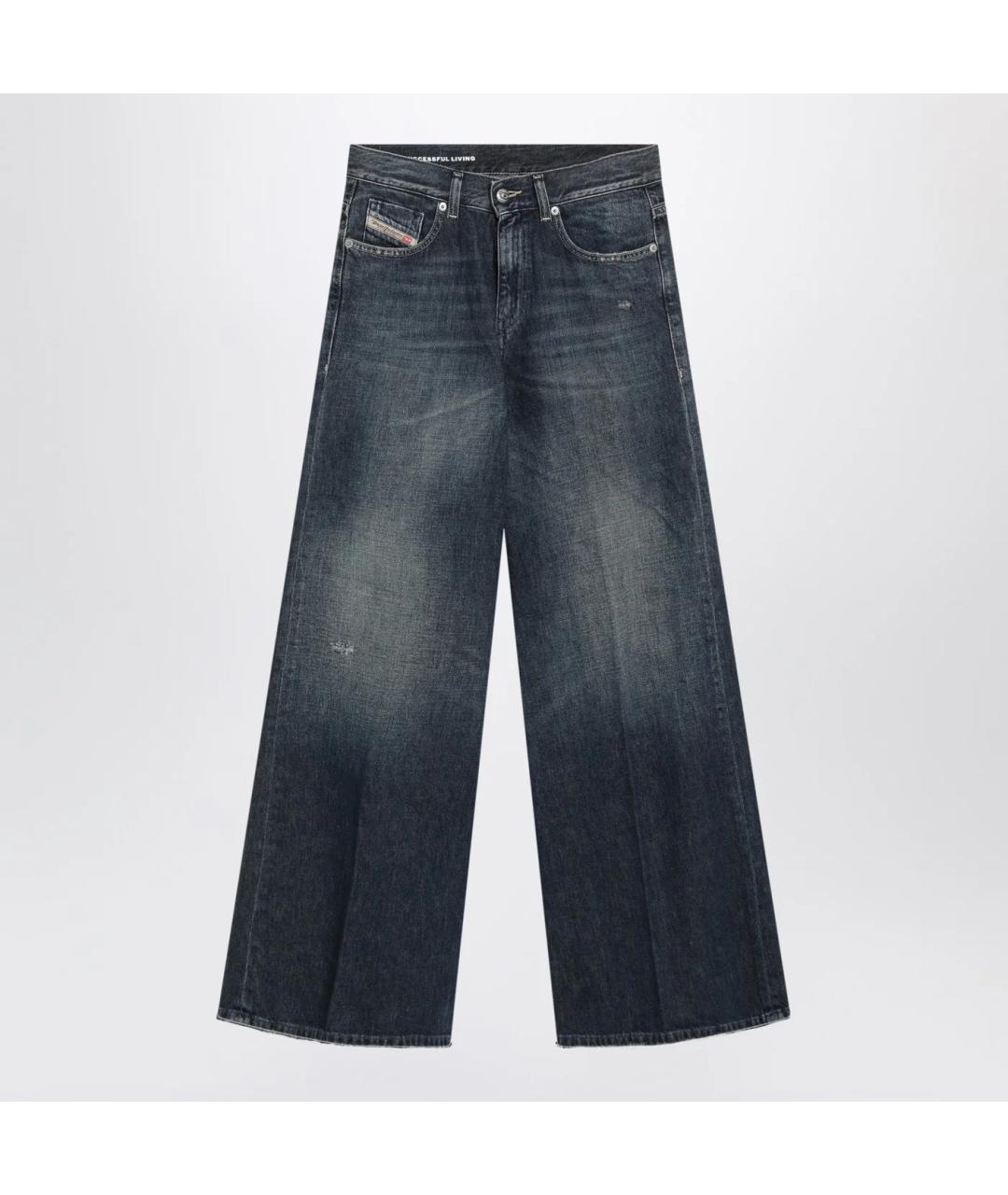 DIESEL Синие деним прямые брюки, фото 3