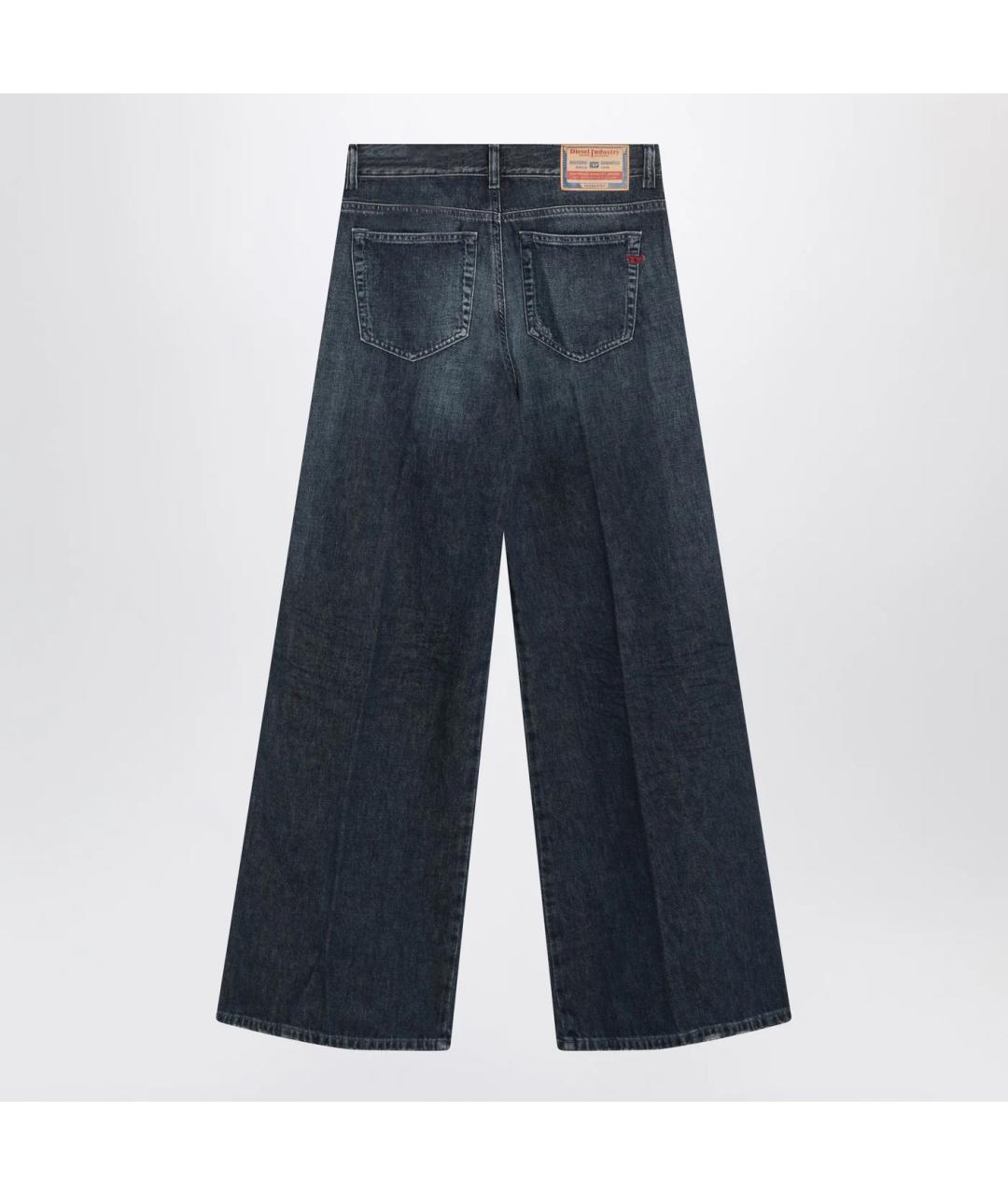 DIESEL Синие деним прямые брюки, фото 2