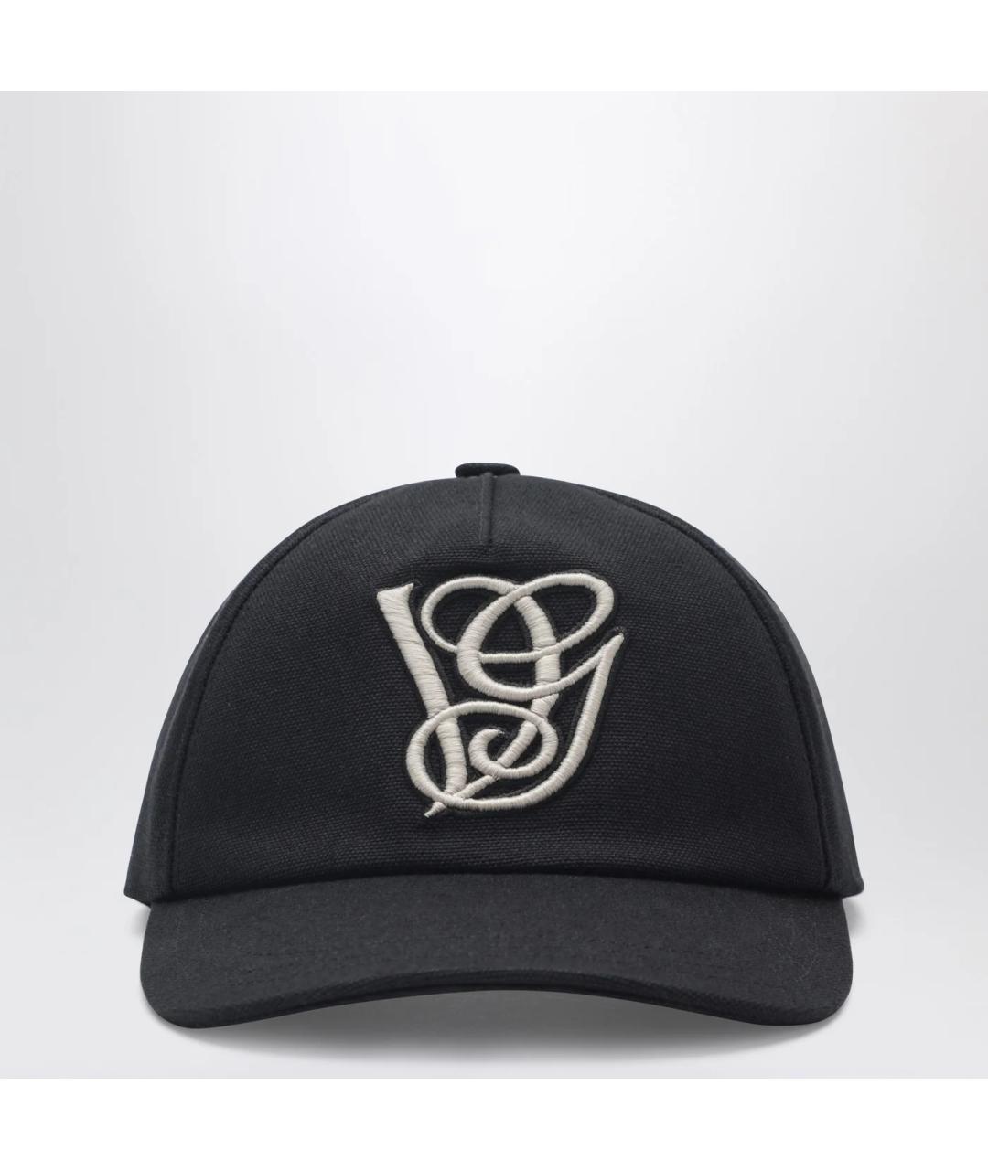 VALENTINO Черная хлопковая кепка/бейсболка, фото 3