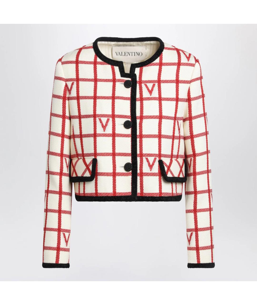 VALENTINO Мульти шерстяной жакет/пиджак, фото 3