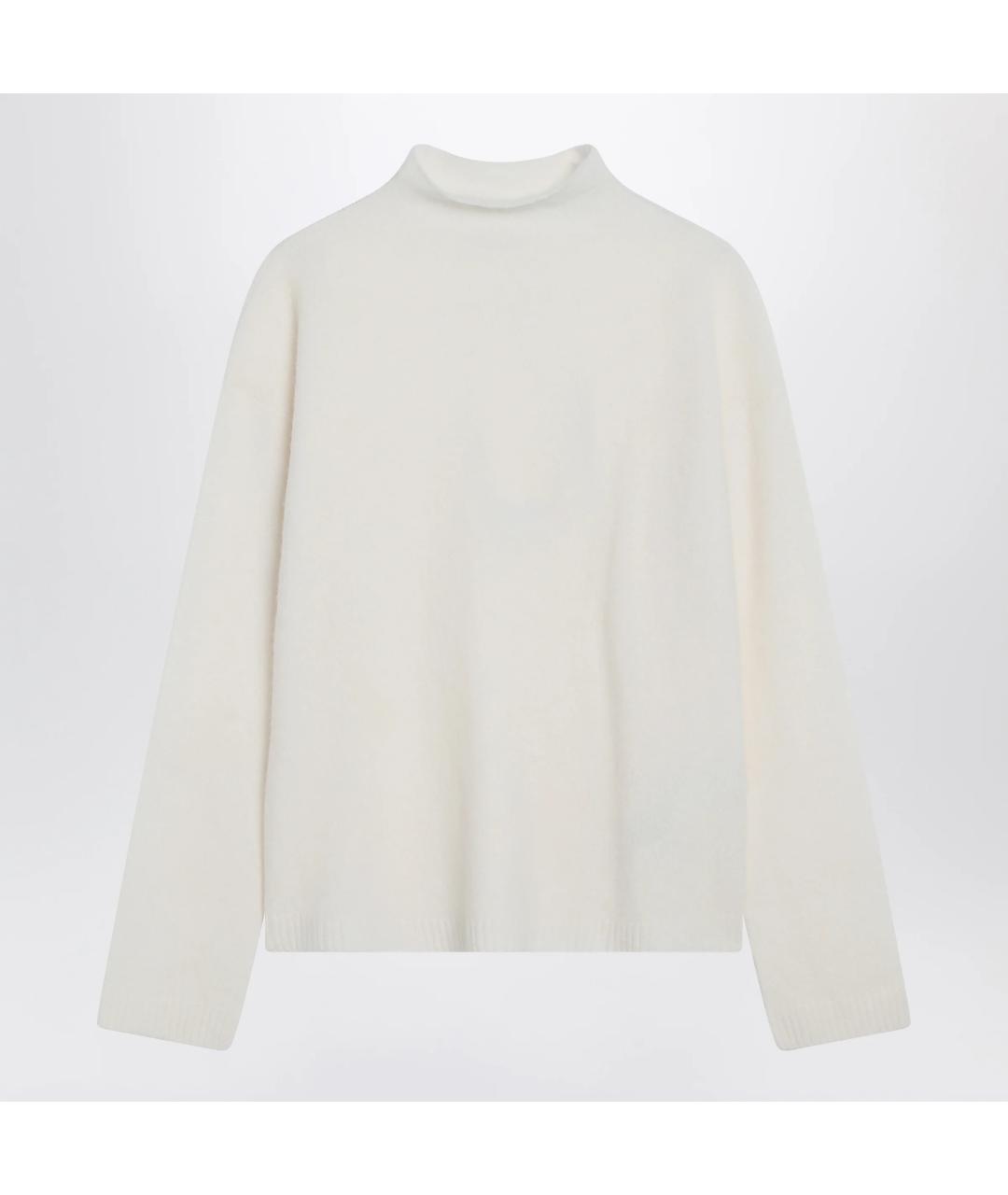 MAX MARA Белый кашемировый джемпер / свитер, фото 3