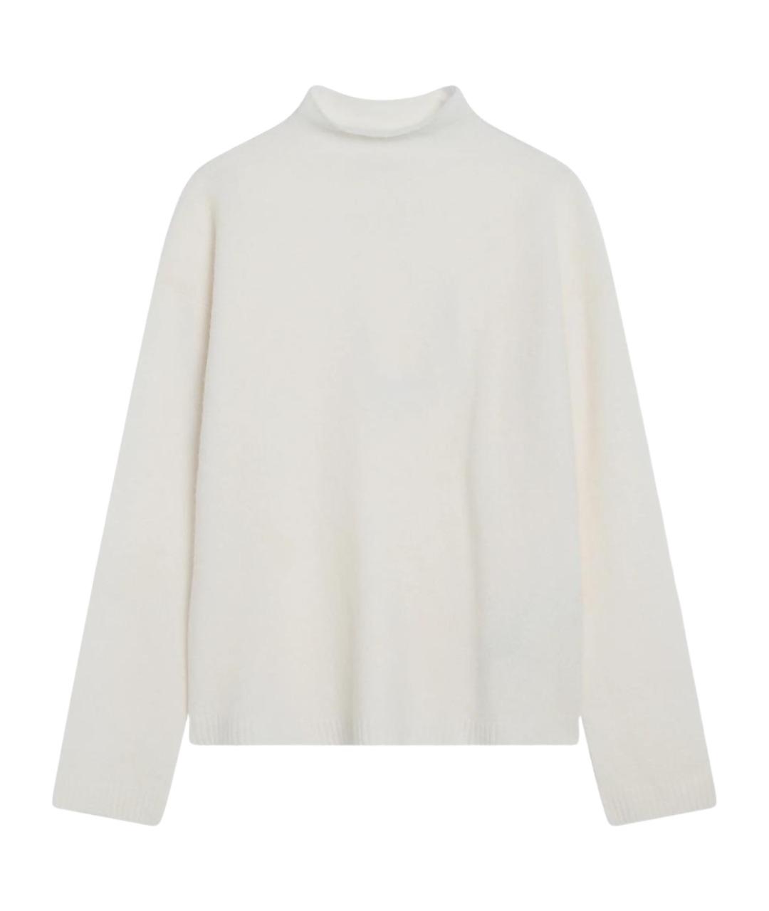MAX MARA Белый кашемировый джемпер / свитер, фото 1