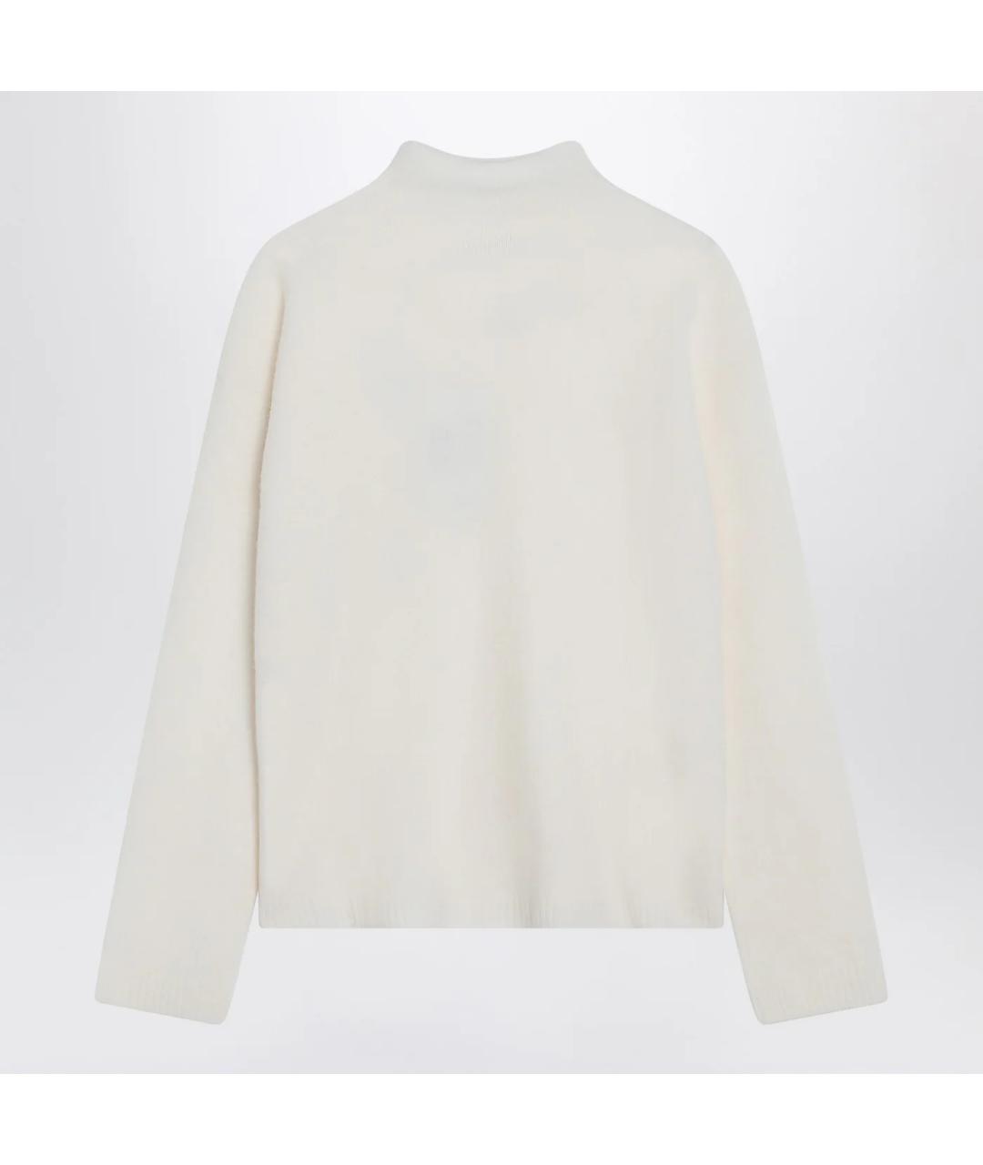 MAX MARA Белый кашемировый джемпер / свитер, фото 2
