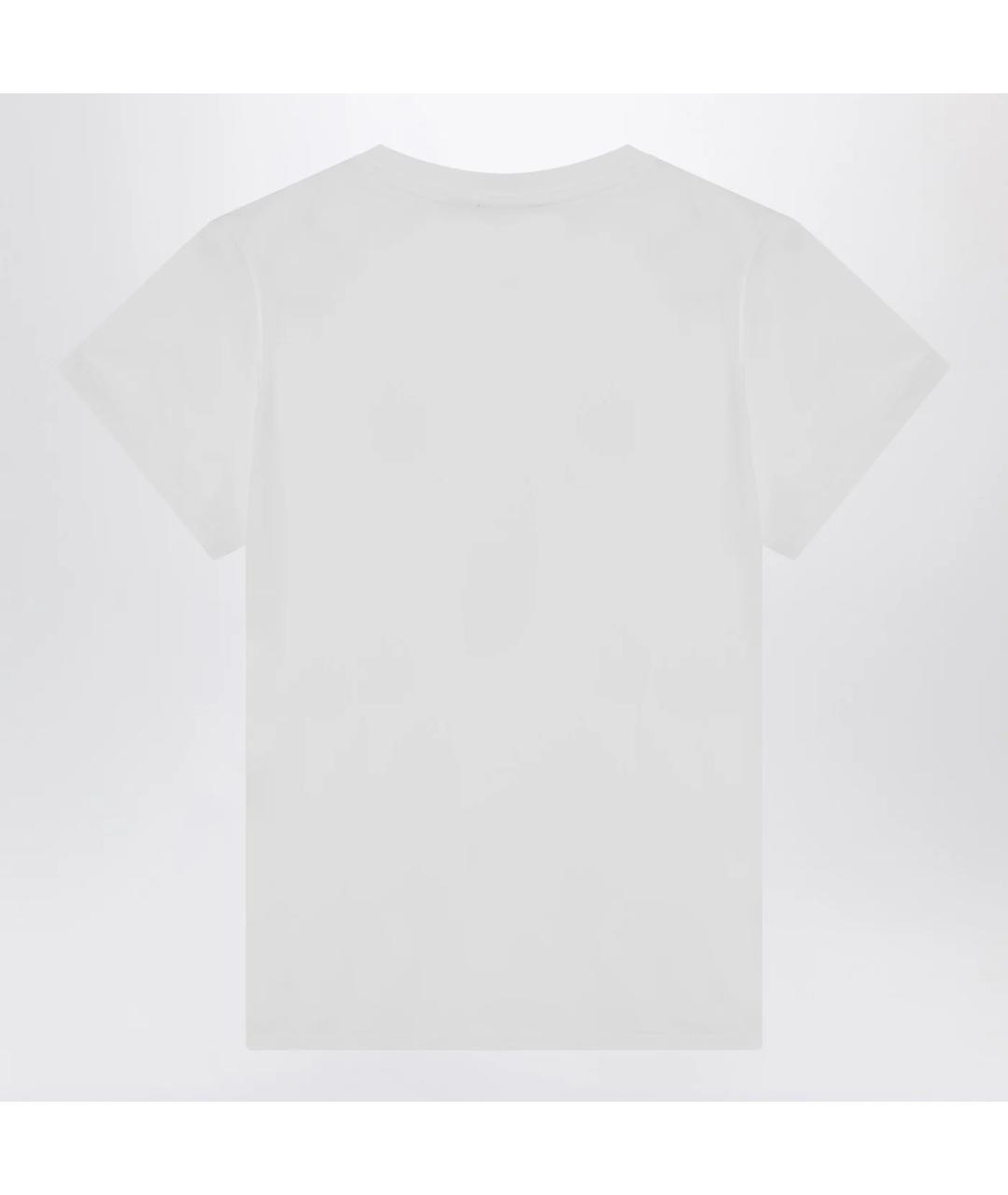 POLO RALPH LAUREN Белая хлопковая футболка, фото 2