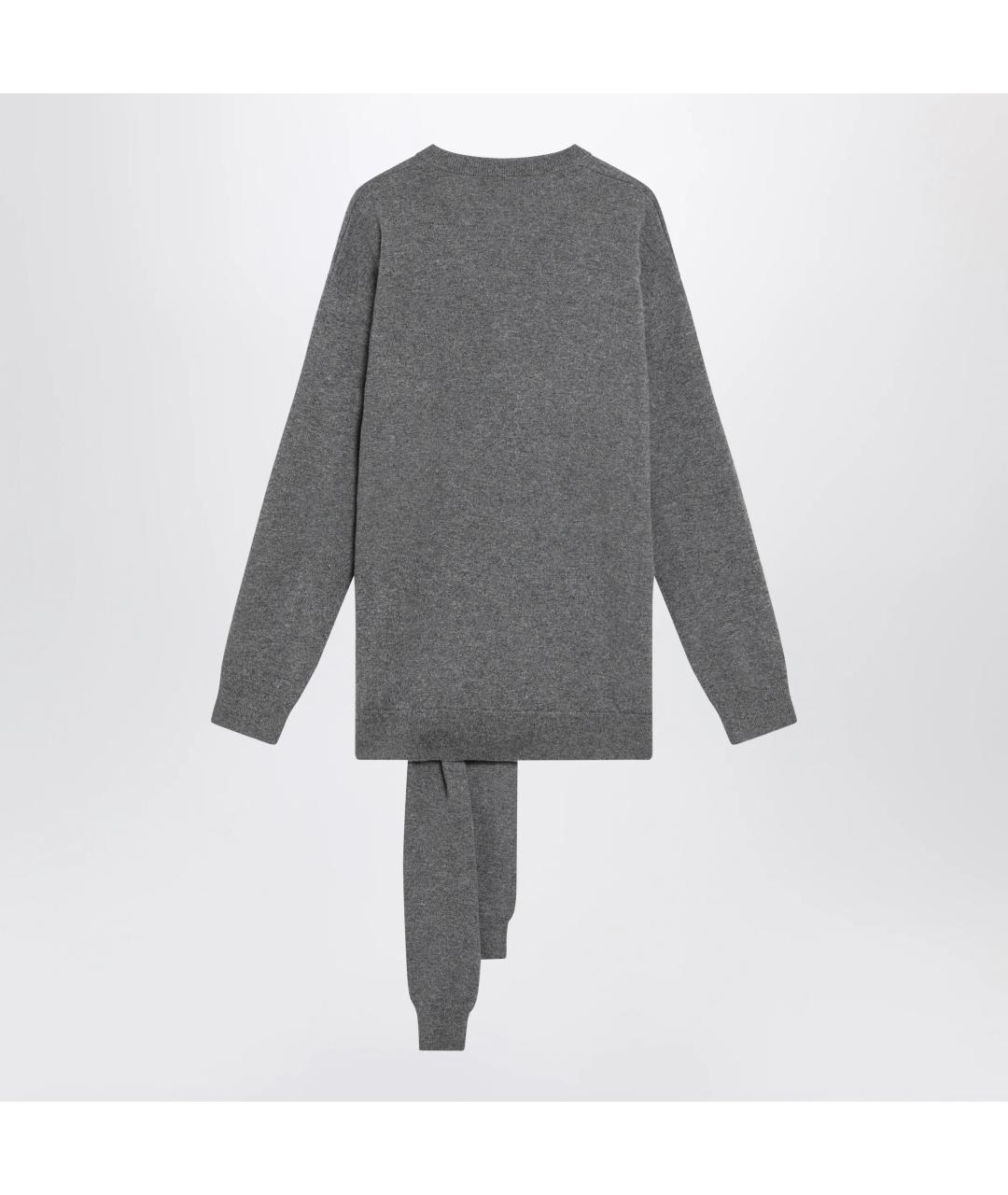 DOLCE&GABBANA Серый кашемировый джемпер / свитер, фото 2