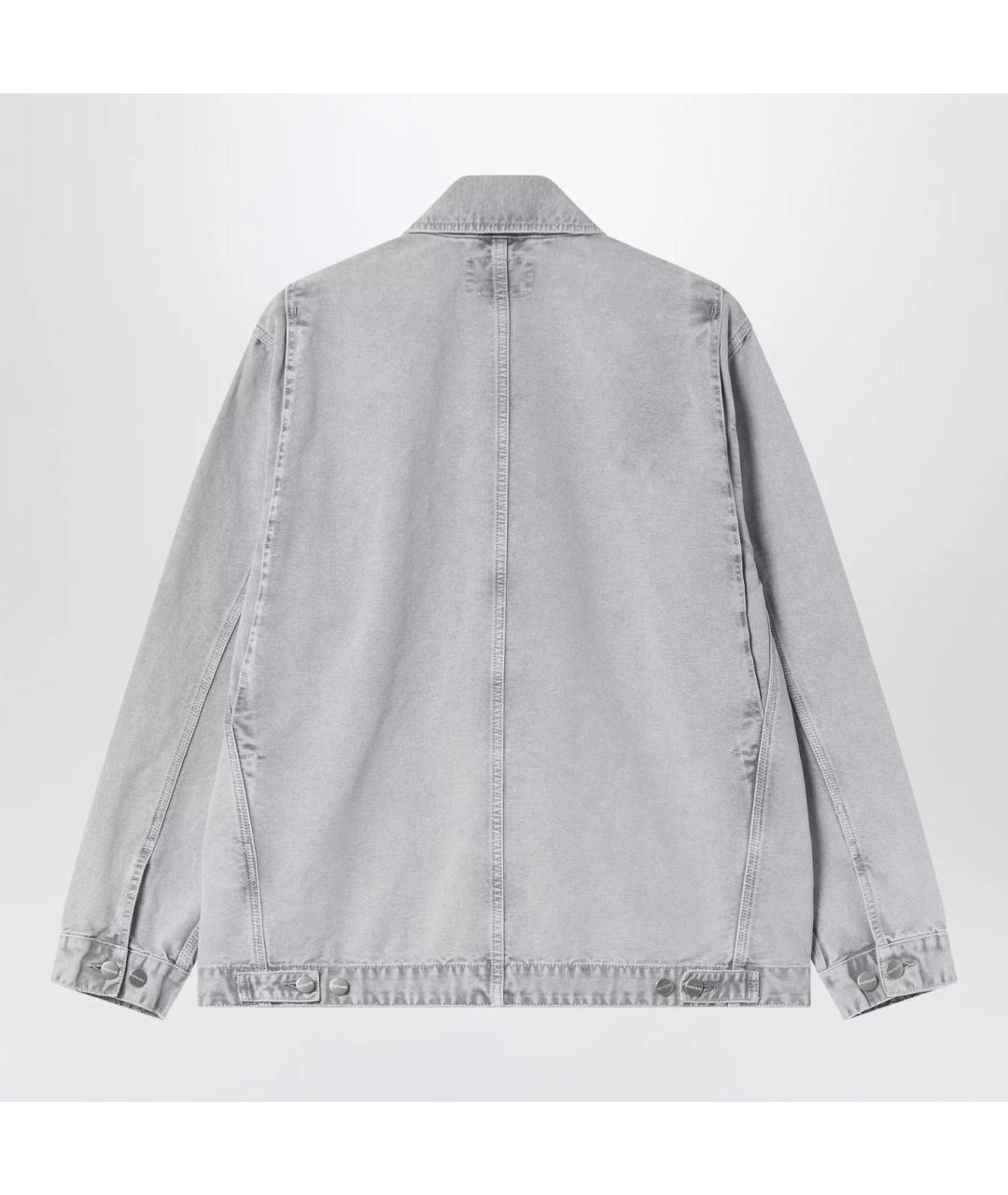 CARHARTT WIP Серая хлопковая куртка, фото 2