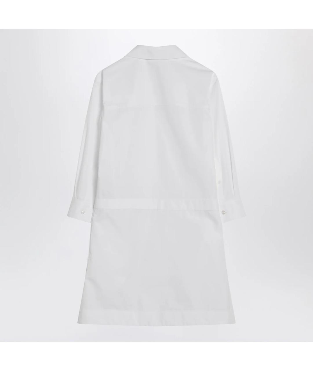 GUCCI Белое хлопковое повседневное платье, фото 2