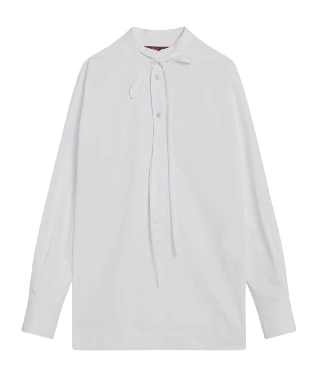 GUCCI Белая хлопковая рубашка, фото 1