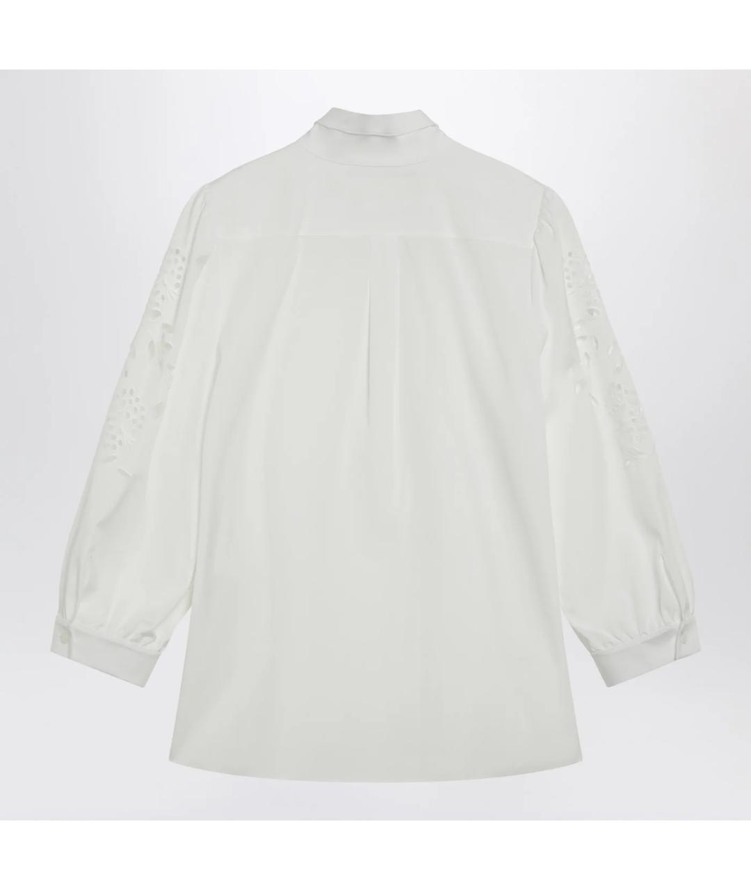 VALENTINO Белая хлопковая рубашка, фото 2