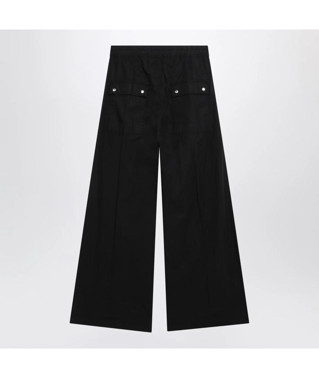 RICK OWENS DRKSHDW Черные хлопковые повседневные брюки, фото 2
