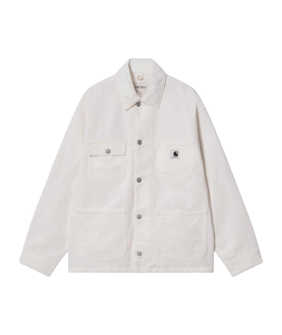 CARHARTT WIP Белая хлопковая куртка, фото 1
